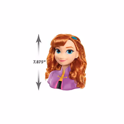 Disney Frozen 2 Anna Styling Head  With 17 Accessories