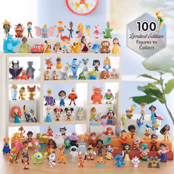Disney100 Years of Being By Your Side  Limited Edition 8-piece Figure Set  Kids Toys for Ages 3 Up by Just Play