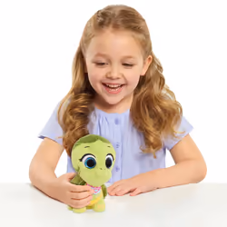 Disney Junior T.O.T.S. Tellulah the Turtle  6-inch Bean Plush Stuffed Animal  Super Soft Plush