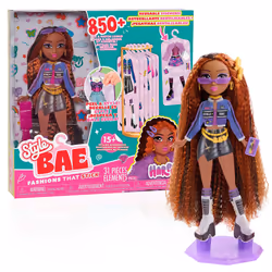 Just Play Style Bae Harper 10-Inch Fashion Doll and Accessories  28-Pieces  Kids Toys for Ages 4 Up