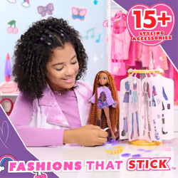 Just Play Style Bae Harper 10-Inch Fashion Doll and Accessories  28-Pieces  Kids Toys for Ages 4 Up