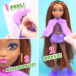 Just Play Style Bae Harper 10-Inch Fashion Doll and Accessories  28-Pieces  Kids Toys for Ages 4 Up