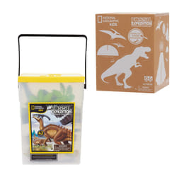 National Geographic Kids Tub of Realistic Dinosaur Toy Figures  Packaging from Recycled Material  Storage Container  Kids Toys for Ages 3 Up