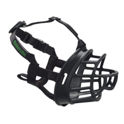 Safe BASKERVILLE ULTRA MUZZLE, Size 6, Patented Humane Design, Breathable, Dog can Pant and Drink, Adjustable, Padded,