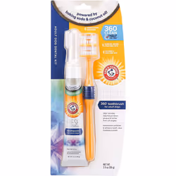 Arm & Hammer Fresh Spectrum Coconut Dental Kit For Dogs, Includes Toothbrush and Toothpaste for Dogs