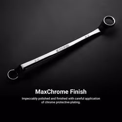 Capri Tools 22 x 24 mm 75-Degree Deep Offset Double Box End Wrench