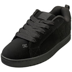 DC Shoes Court Graffik Mens Skate Trainers in Black Black - 10.5 UK