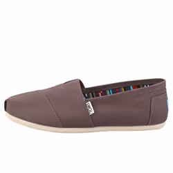 Toms Classic Womens Slip On Shoes in Grey - 4.5 UK