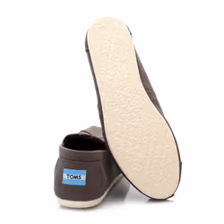 TOMS Womens Ash Canvas Classic Espadrilles - UK 5