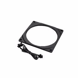 Phanteks Halos, Universal, Plastic, Black, 140 mm, 140 mm, 6 mm