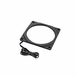 Phanteks Halos, Universal, Plastic, Black, 120 mm, 120 mm, 6 mm