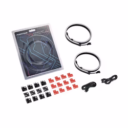 Phanteks PH-NELEDKT_CMBO, Universal, LED strip, Black, Red, Multicolour, ATX, 20000 h