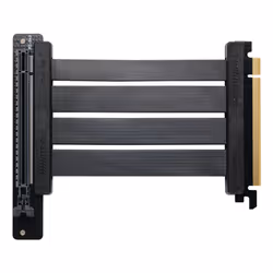 Phanteks PH-CBRS4.0_FL15, 0.15 m, PCI-E x16 (Gen 4.0), PCI-E x16 (Gen 4.0), Female, Male, Gold