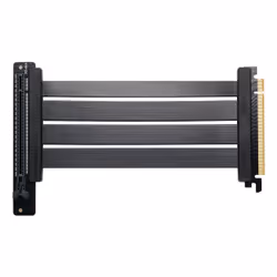 Phanteks PH-CBRS4.0_FL22, 0.22 m, PCI-E x16 (Gen 4.0), PCI-E x16 (Gen 4.0), Female, Male, Gold