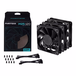 Phanteks M25 Computer case Fan 12 cm Black