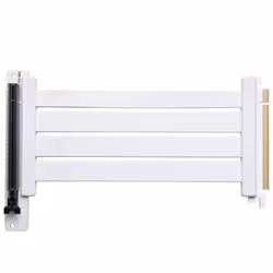 Phanteks PH-CBRS4.0_FL22_WT01, 0.22 m, PCI-E x16 (Gen 4.0), PCI-E x16 (Gen 4.0), Female, Male, Gold