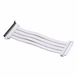 Phanteks PH-CBRS4.0_FL30_WT01, 0.3 m, PCI-E x16 (Gen 4.0), PCI-E x16 (Gen 4.0), Female, Male, Gold