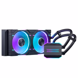 Phanteks Glacier One 240D30 DRGB, Liquid cooling kit, 12 cm, Black