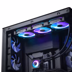 Phanteks Glacier One 420 D30 X2 Processor All-in-one liquid cooler Black 1 pc(s) - Additional view 4