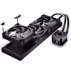 Phanteks Glacier One 420 D30 X2 Processor All-in-one liquid cooler Black 1 pc(s) - Additional view 6