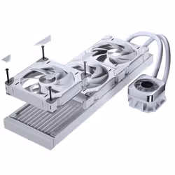 Phanteks Glacier One 420 D30 X2 Processor All-in-one liquid cooler White 1 pc(s) - Additional view 6