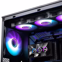 Phanteks Glacier One 360M25 LCD Processor All-in-one liquid cooler 12 cm Black 1 pc(s) - Additional view 3