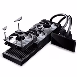Phanteks Glacier One 360M25 LCD Processor All-in-one liquid cooler 12 cm Black 1 pc(s) - Additional view 6
