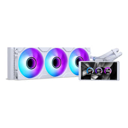 Phanteks Glacier One 360M25 LCD Processor All-in-one liquid cooler 12 cm White 1 pc(s)