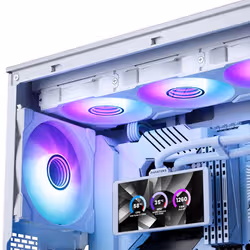 Phanteks Glacier One 360M25 LCD Processor All-in-one liquid cooler 12 cm White 1 pc(s) - Additional view 3