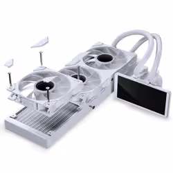 Phanteks Glacier One 360M25 LCD Processor All-in-one liquid cooler 12 cm White 1 pc(s) - Additional view 6