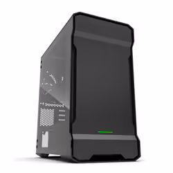Phanteks Enthoo Evolv mATX, Micro Tower, PC, Black, micro ATX, Mini-ITX, Aluminium, Steel, Tempered glass, Gaming