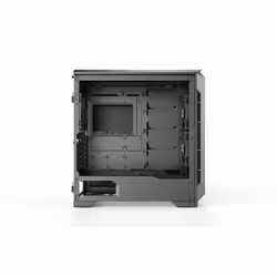 Phanteks Eclipse P600S, Midi Tower, PC, Black, ATX, EATX, micro ATX, Mini-ITX, Glass, Steel, Home/Office