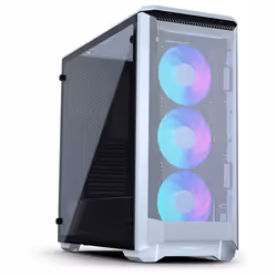 Phanteks Eclipse P400A Midi-Tower Tempered Glass DRGB - weiß - Midi/Minitower - ATX, Midi Tower, White, ATX, EATX, micro ATX, ...