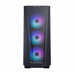 Phanteks G360A Midi Tower Black, Transparent