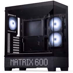 Phanteks XT View Matrix Midi Tower Black - Additional view 2