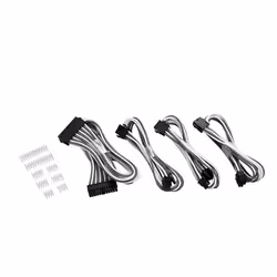 Phanteks PH-CB-CMBO_WG, 0.5 m, ATX (24-pin), ATX (24-pin), Straight, Straight, Black, Grey, White