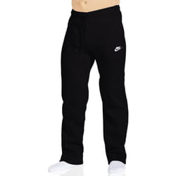Nike Men's Sportswear Open Hem Club Pants  Black/White  Large