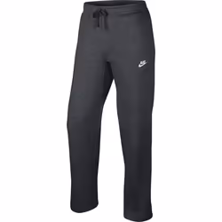 Nike Men's Sportswear Open Hem Club Pants  Charcoal Heather/White  Sma