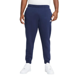 NIKE Club Mens Jogger 826431 Fleece Trouser Bottom - Navy, L