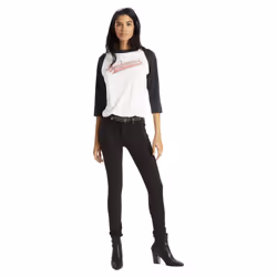 Levi's Women's 721 High Rise Skinny Jeans  Soft Black  34 (US 18) S