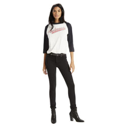 Levi's Women's 721 High Rise Skinny Jeans  Soft Black  34 (US 18) S