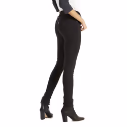 Levi's Women's 721 High Rise Skinny Jeans  Soft Black  34 (US 18) S
