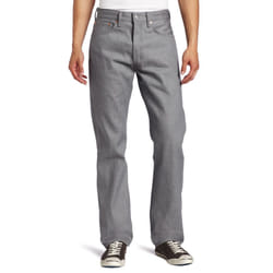 Levi's Men's 501 Original Fit Jeans  Silver Rigid - STF  38W x 36L