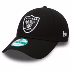 New Era 9FORTY Oakland Raiders Adjustable Baseball Cap Black