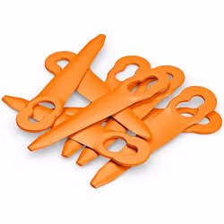 Stihl 40080071000, Brush cutter blade, Orange, PolyCut 2-2, PolyCut 3-2, 8 pc(s)
