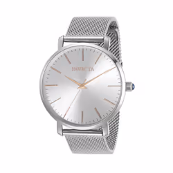 Invicta Women's 31068 Angel Quartz 3 Hand Silver Dial Watch