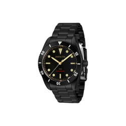 Invicta 34337 40 in. Dia. 20 mm Mens Pro Diver Automatic 3 Hand Black Dial Watch