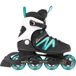 K2 Kinetic 80 Women's Inline Skates - Black/Turquoise  9.5