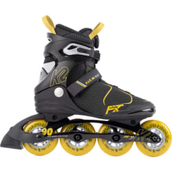 K2 F.I.T. 90 Boa Gray Mens Inline Skates - Gray/Mustard / 11.5