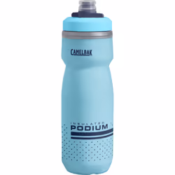 CamelBak Podium Chill, 620 ml, Bicycle, Sports, Grey, Navy, Turquoise, Polypropylene (PP), Silicone, Twist